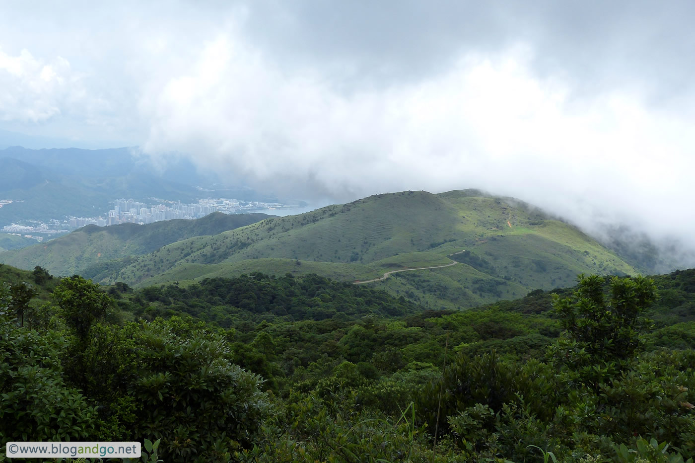 Tai Po with the stage 8 trail 